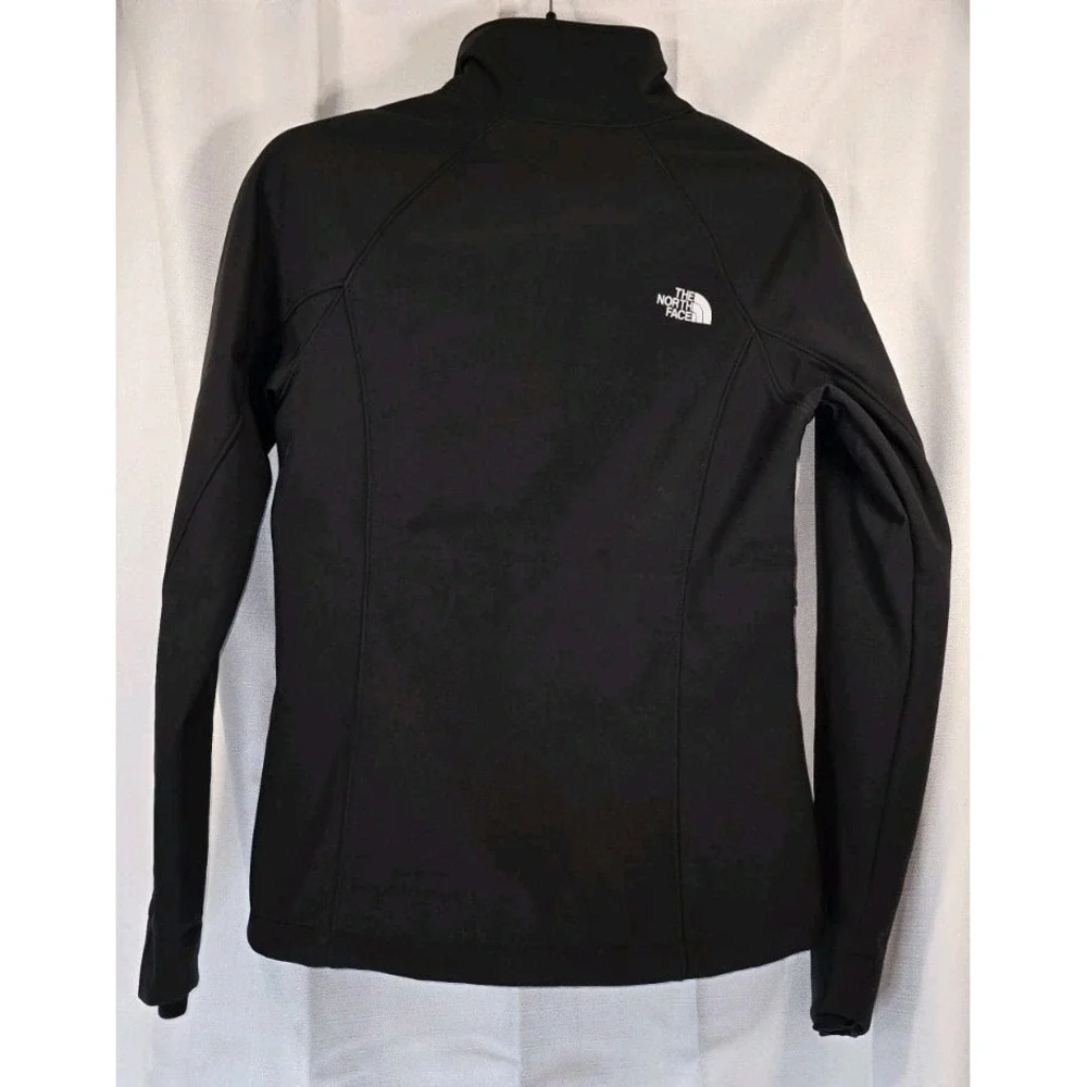 The North Face Womens Apex Bionic Softshell Jacket Black Small Full Zip‎ Coat